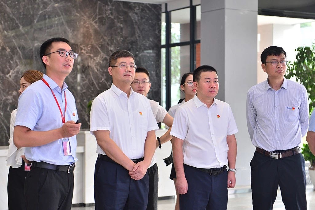 以党建引领中伟发展丨长沙市委组织部调研中伟新材料