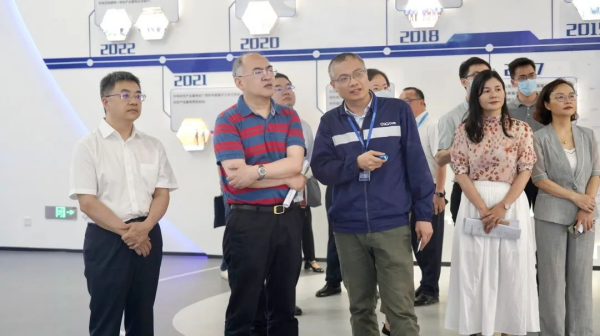 国家发展改革委外资司司长郑持平一行莅临中伟钦州产业基地调研