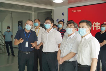国家统计局工业司副司长汤魏巍调研中伟钦州产业基地
