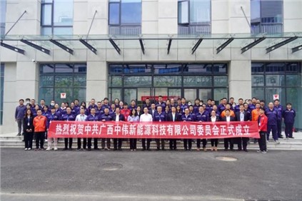 开启新征程 | 广西中伟新能源科技有限公司党委正式成立