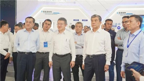 中马“两国双园”联合合作理事会一行调研中伟钦州产业基地